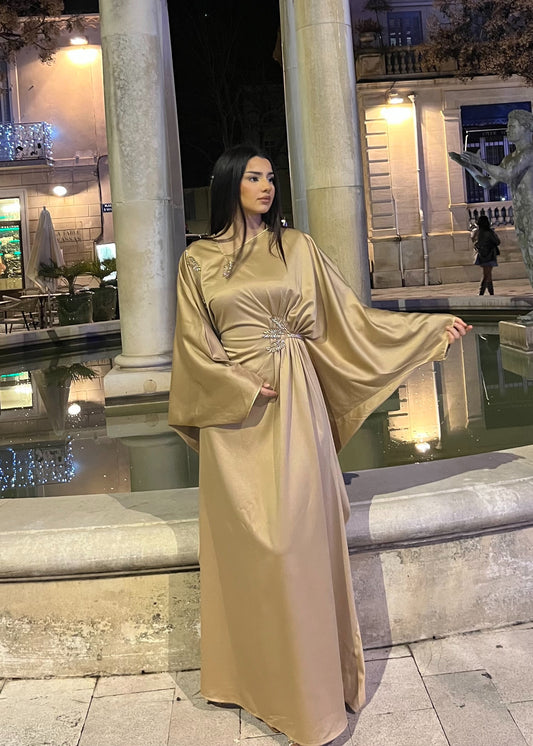 Abaya Beige