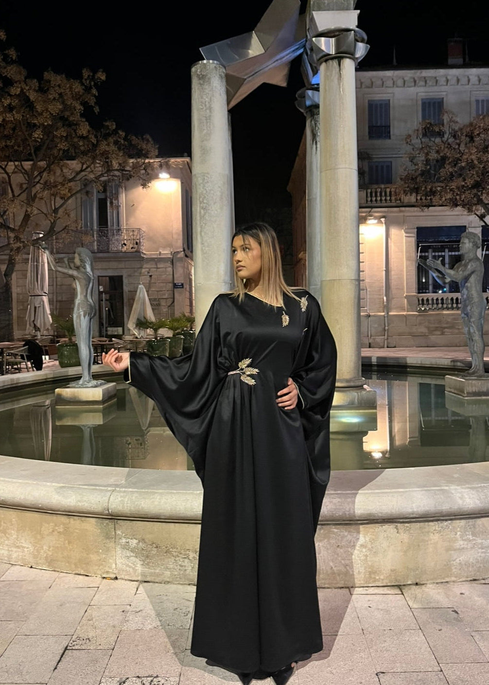 Abaya noir
