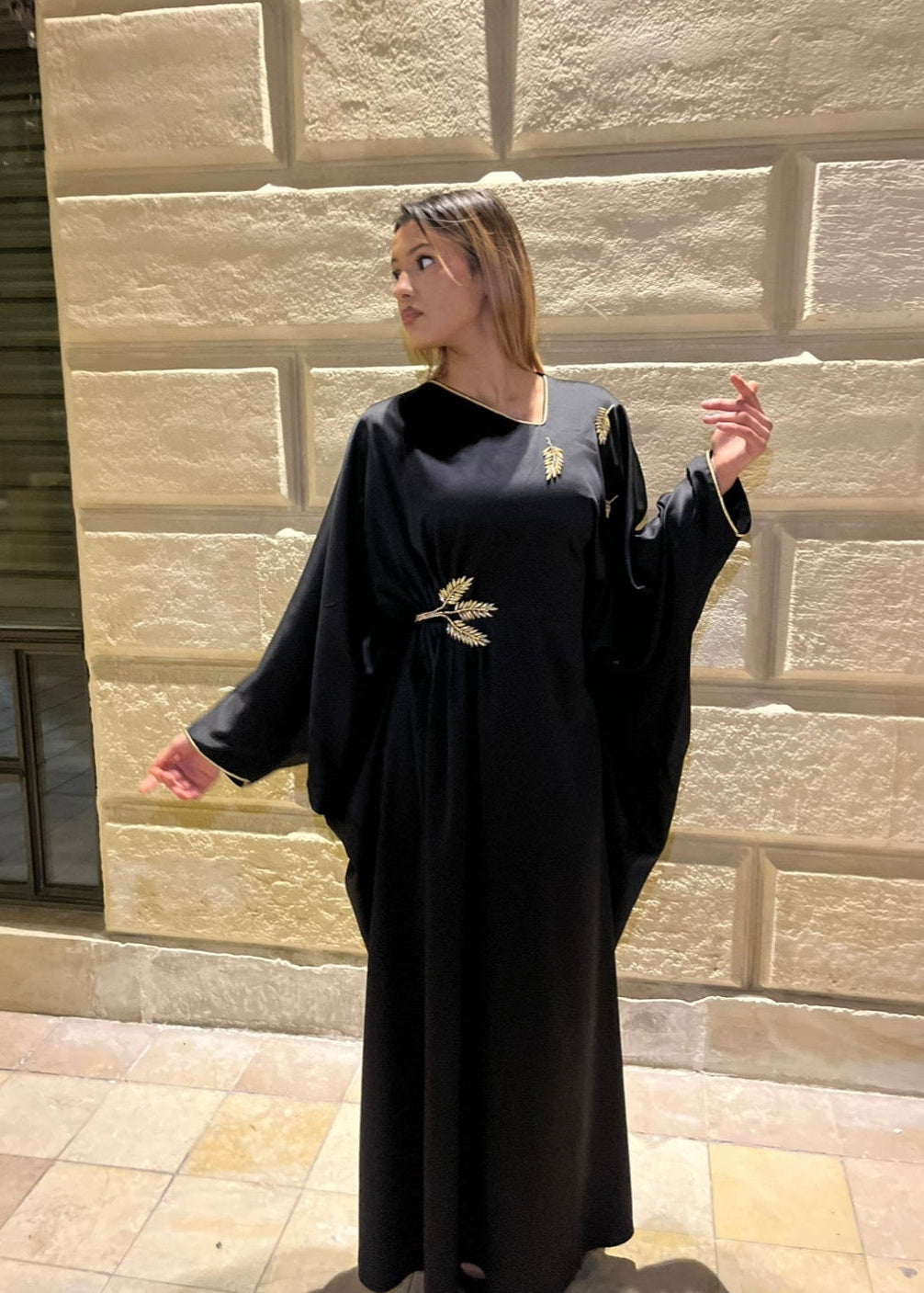 Abaya noir